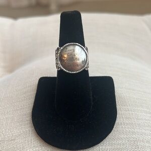 Live cherish inspire dream Silpada Sterling Silver Ring size 7